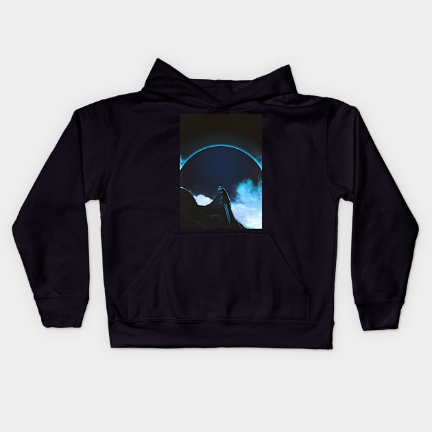 Full Dark Kids Hoodie by adampriester